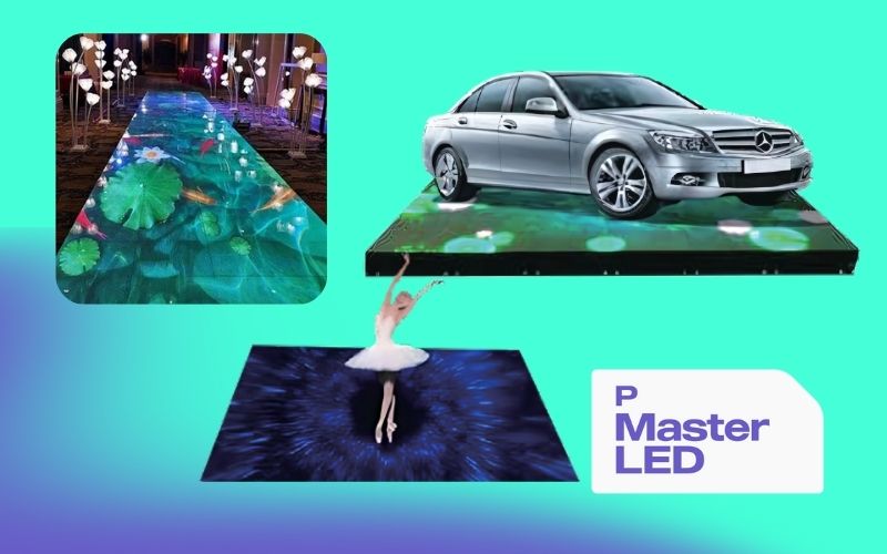 Pantallas LED Pisos LED interactivos | Publimaster Colombia